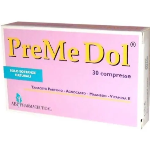 Abi Pharmaceutical Premedol Integratore Alimentare per Emicrania 30 Compresse
