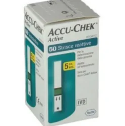 Accu-Chek Active Strisce Misurazione Glicemia per Glucometro 50 Pezzi