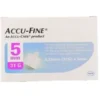 ACCUFINE Ago Ins.31g*5mm 100pz