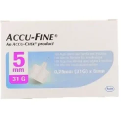 ACCUFINE Ago Ins.31g*5mm 100pz