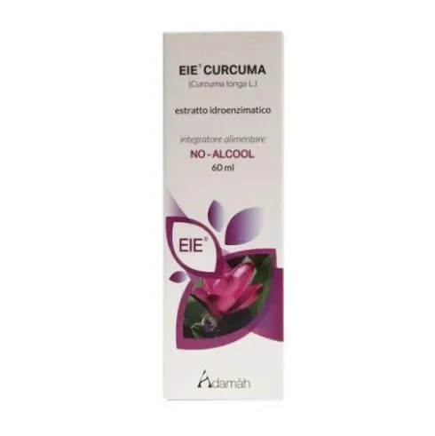 Adamah Curcuma Integratore Gocce Funzione Digestiva Senza Alcol 60ml