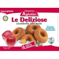 Agluten Le Deliziose Ciambelline Alle Mele Senza Glutine e Lattosio