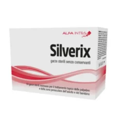 Alfa Intes Silverix Garze Sterili Monouso Igiene Perioculare 14 Pezzi