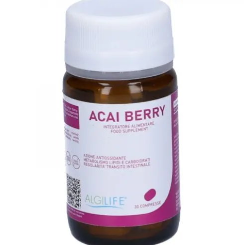 Algilife Acai Berry Integratore Alimentare Antiossidante, 30 Compresse