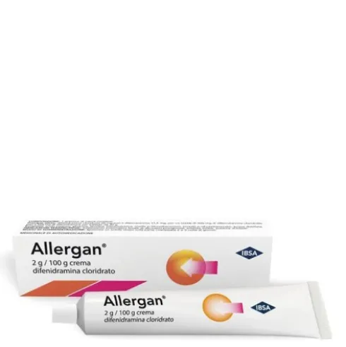 Allergan Crema Antipruriginosa per dermatiti, eritema e punture insetti 30g