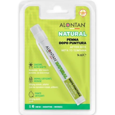 Alontan Natural Dopo Puntura Sollievo Prurito Formato Penna 14 ml