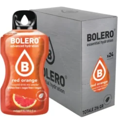 Amazonka Bolero Bevanda Istantanea Arancia Rossa Senza Zucchero Vegan Vitamina C 9g