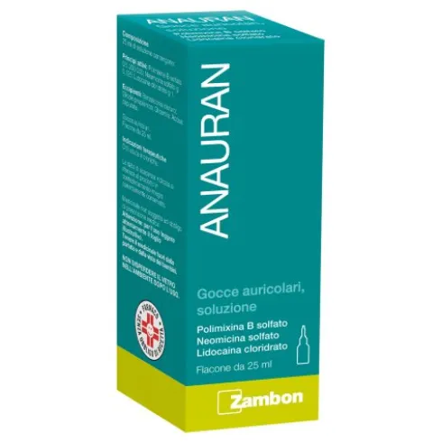 Anauran Gocce Otologiche Flacone 25ml
