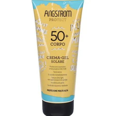Angstrom Crema Gel Solare SPF50+ - Protezione solare molto alta adatta per il corpo - Limited edition 2025 - 200 ml