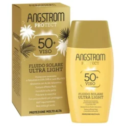 Angstrom Fluido Solare Viso Ultra Light SPF50+ - Fluido solare opacizzante - 40 ml