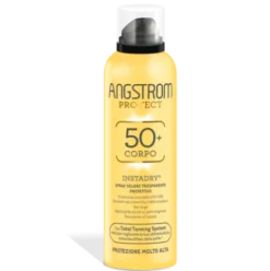 Angstrom Instadry Spray Trasparente Corpo SPF 50 Protezione Solare Molto Alta 150 ml
