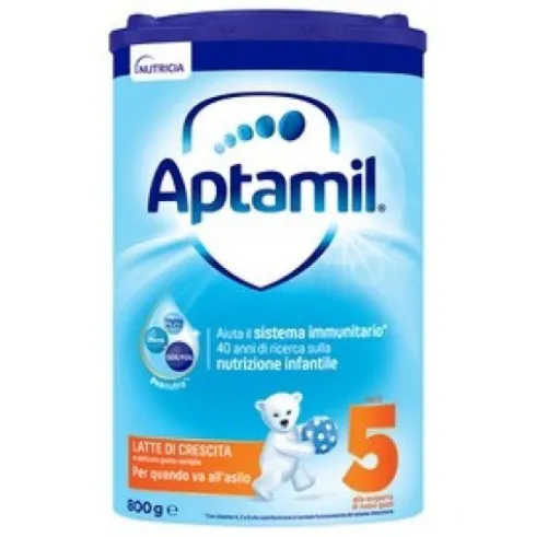 Aptamil 5 Latte di Crescita Vaniglia in Polvere per Bambini da 3 Anni 800g