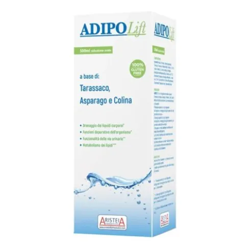 Aristeia Farmaceutici Adipolift Integratore Drenante per Drenaggio Liquidi 500ml