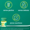 Aspi Gola Natura - Sciroppo per tosse e mal di gola - Gusto Limone e Amarena - 16 Bustine