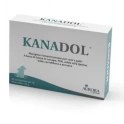 Aurora Biofarma Kanadol Mangime Complementare per Cani e Gatti 30 Compresse