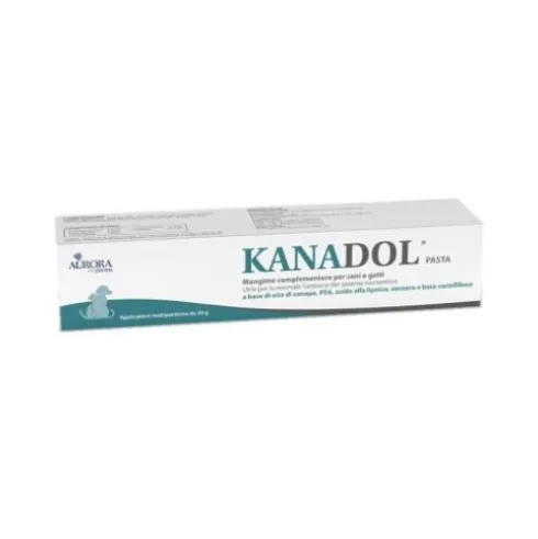 Aurora Biofarma Kanadol Pasta Mangime Complementare Supporto Nocicettivo per Cani e Gatti 30g