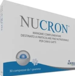 Aurora Biofarma Nucron Mangime Complementare Cani e Gatti per l'Intestino 30 Compresse