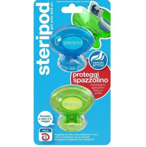 Aurora Steripod Proteggi Spazzolino 2 Pezzi Parafarmaco
