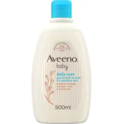 Aveeno Baby Bagno e Docciaschiuma Delicato - Bagnoschiuma per la pelle delicata dei bambini - 500 ml