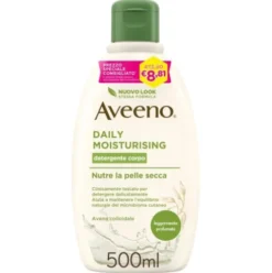 Aveeno Bagno Doccia Idratante Corpo - Adatto per pelle secca e sensibile - 500 ml