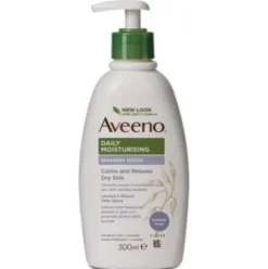 Aveeno Crema Idratante Corpo - Adatto per pelle secca e sensibile - Aroma Lavanda - 300 ml