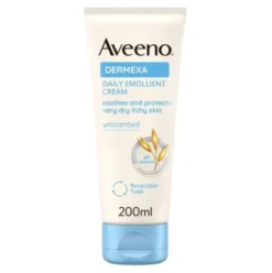 Aveeno Dermexa Crema Emolliente Quotidiana - Ideale per pelle secca a tendenza atopica - 200 ml