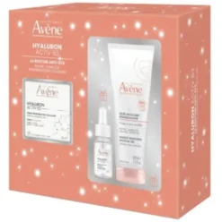 Avene Cofanetto di Natale 2025 Hyaluron Activ B3 - Crema viso rigenerante 50 ml + Siero concentrato 10 ml + Gel micellare 100 ml