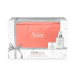 Avene Cofanetto di Natale Hyaluron Activ B3 - Crema viso antirughe 7 ml + Siero viso antietà 30 ml + Pochette