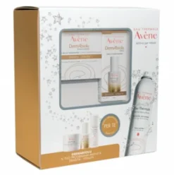 Avene Cofanetto Natale Dermabsolu - Crema fondamentale viso da giorno 40 ml + Siero fondamentale 30 ml + Acqua Termale 50 ml