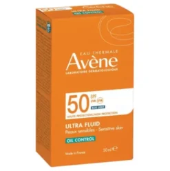 Avene Solare Ultra Fluid Oil Contol SPF50 - Fluido viso opacizzante per pelle sensibile - 50 ml