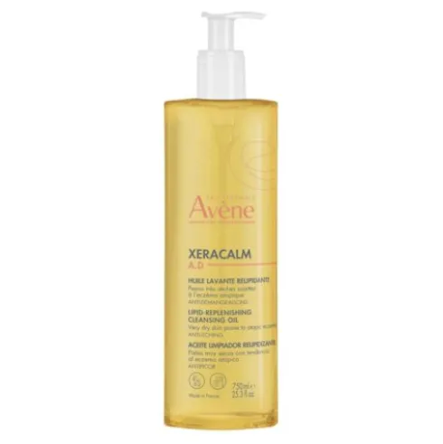 Avene Xeracalm AD Olio Detergente Liporestitutivo - Detergente quotidiano per pelle a tendenza atopica - 750 ml
