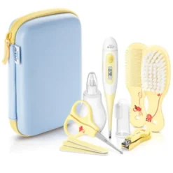 Avent Beauty Set Cura Bambino con Termometro, Aspiratore Nasale e Set Unghie