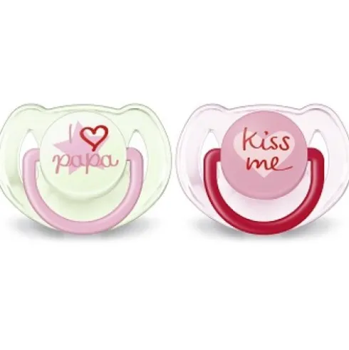 AVENT Succh.Love Sil.6-18m 2pz