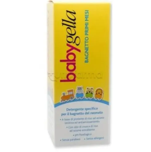 Babygella Bagnetto Primi Mesi Detergente Delicato Neonati 200 ml