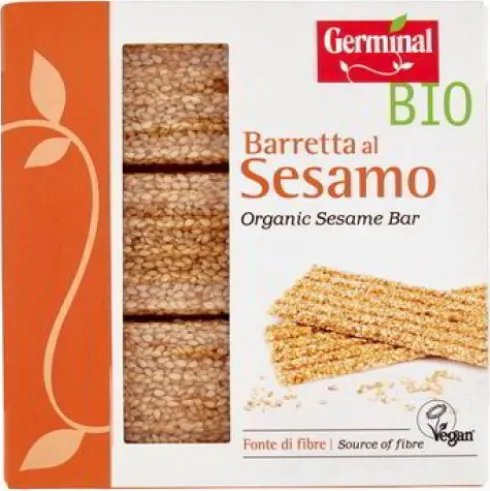 Barnhouse Croccante Sesamo Bio Barretta Energetica Vegan Senza Glutine 25 g