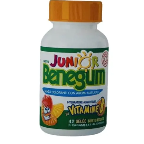 Benegum Junior Integratore Gommose Vitamine B Bambini Senza Coloranti 150g
