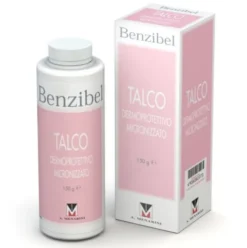 Benzibel Talco Dermoprotettivo Asciugante per Pieghe e Piedi 150g