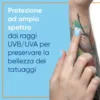 Bepanthenol Tattoo Crema Solare Protettiva SPF50+ Per Tatuaggio - Idrata e rigenera la pelle tatuata - 50 ml