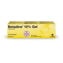 Betadine Gel 10% 30 g Disinfettante per Cute Lesa