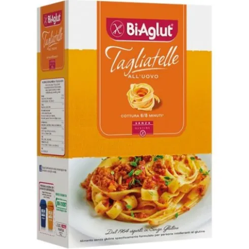 Biaglut Tagliatelle all'Uovo Senza Glutine per Celiaci 250g