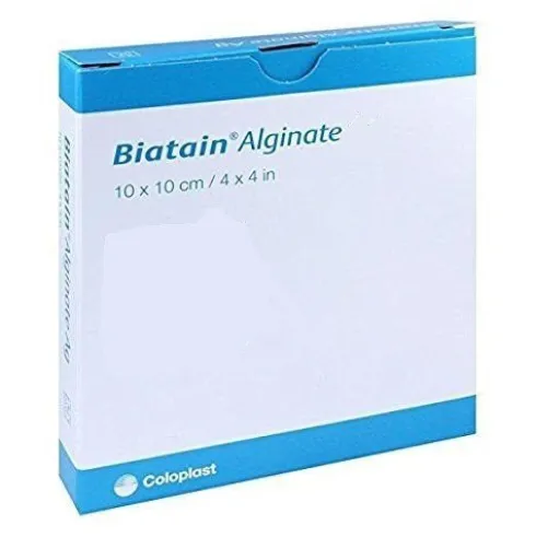 Biatain Alginate Medicazione 10x10cm - 10 Pezzi