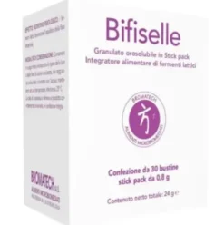 Bifiselle Integratore Probiotico Flora Intestinale 30 Bustine Stick Pack