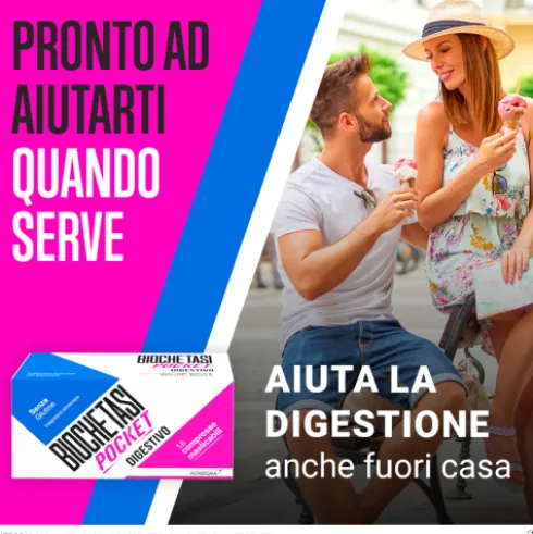 Biochetasi Pocket 18 Compresse Masticabili