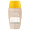 Bioderma Photoderm Nude Touch Mineral SPF 50+ - Protezione solare viso per pelle sensibile, grassa e mista - Tonalità light - 40 ml