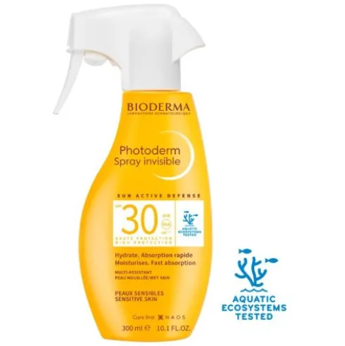 Bioderma Photoderm Spray SPF30 - Protezione solare alta per viso e corpo - 300 ml