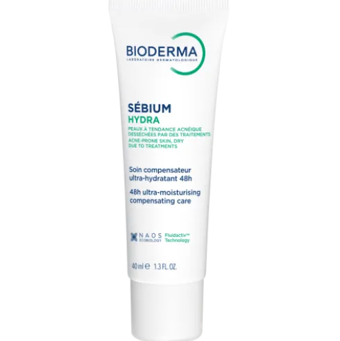 Bioderma Sebium Hydra - Crema ultra-idratante per pelle acneica e molto secca - 40 ml