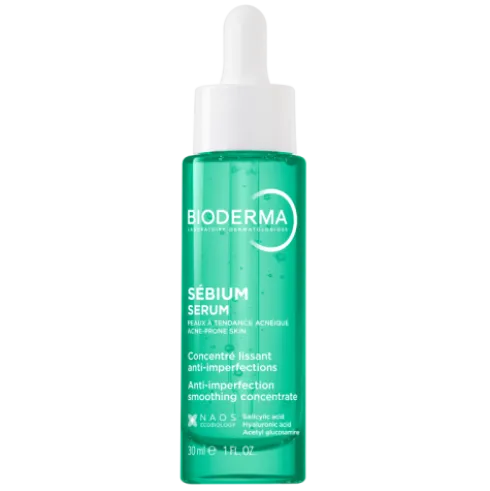 Bioderma Sebium Serum - Siero viso anti-imperfezioni per pelle acneica adulta - 30 ml