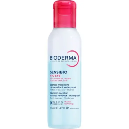 Bioderma Sensibio H2O Eye - Struccante bifasico per occhi e labbra - 125 ml