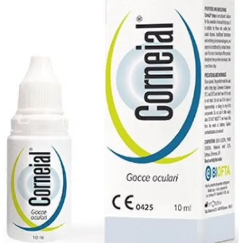 Biodue Corneial Gocce Oculari Sterili per Occhi Rossi e Affaticati 10 ml
