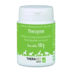 Bioforlife Therzyme Mangime Complementare per Pancreas Cani e Gatti, 100 g